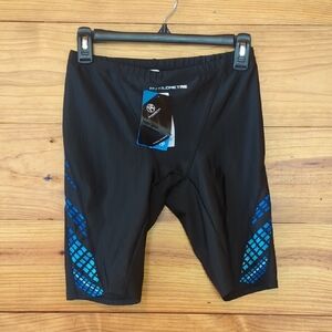 Black and Blue Cycling Shorts M